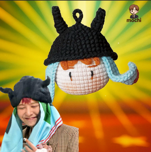 18 pieces gift box inspired by gdragon Keychain Dolls Handmade Plush Doll