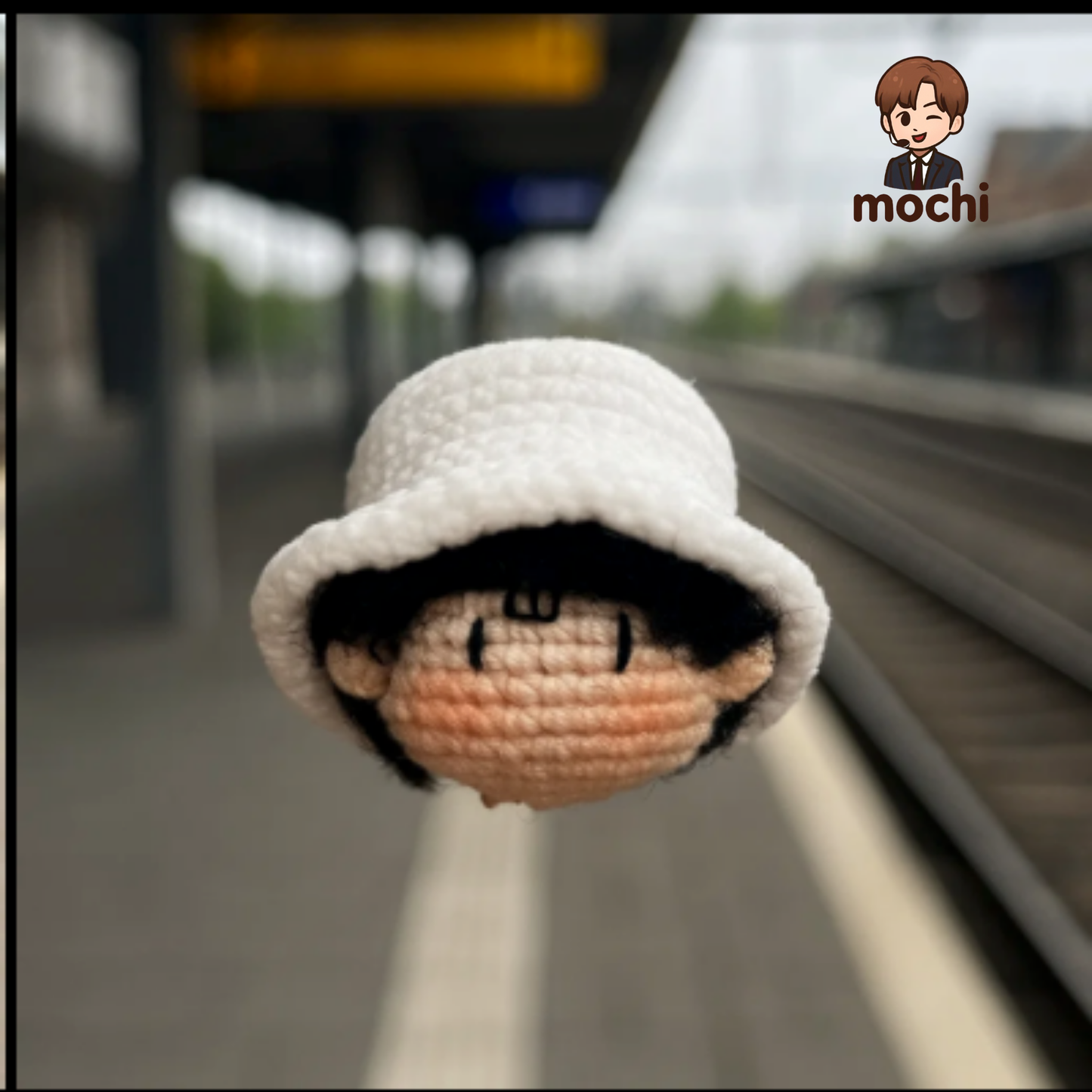 18 pieces gift box inspired by J-HOPE Keychain Dolls Handmade Plush Doll