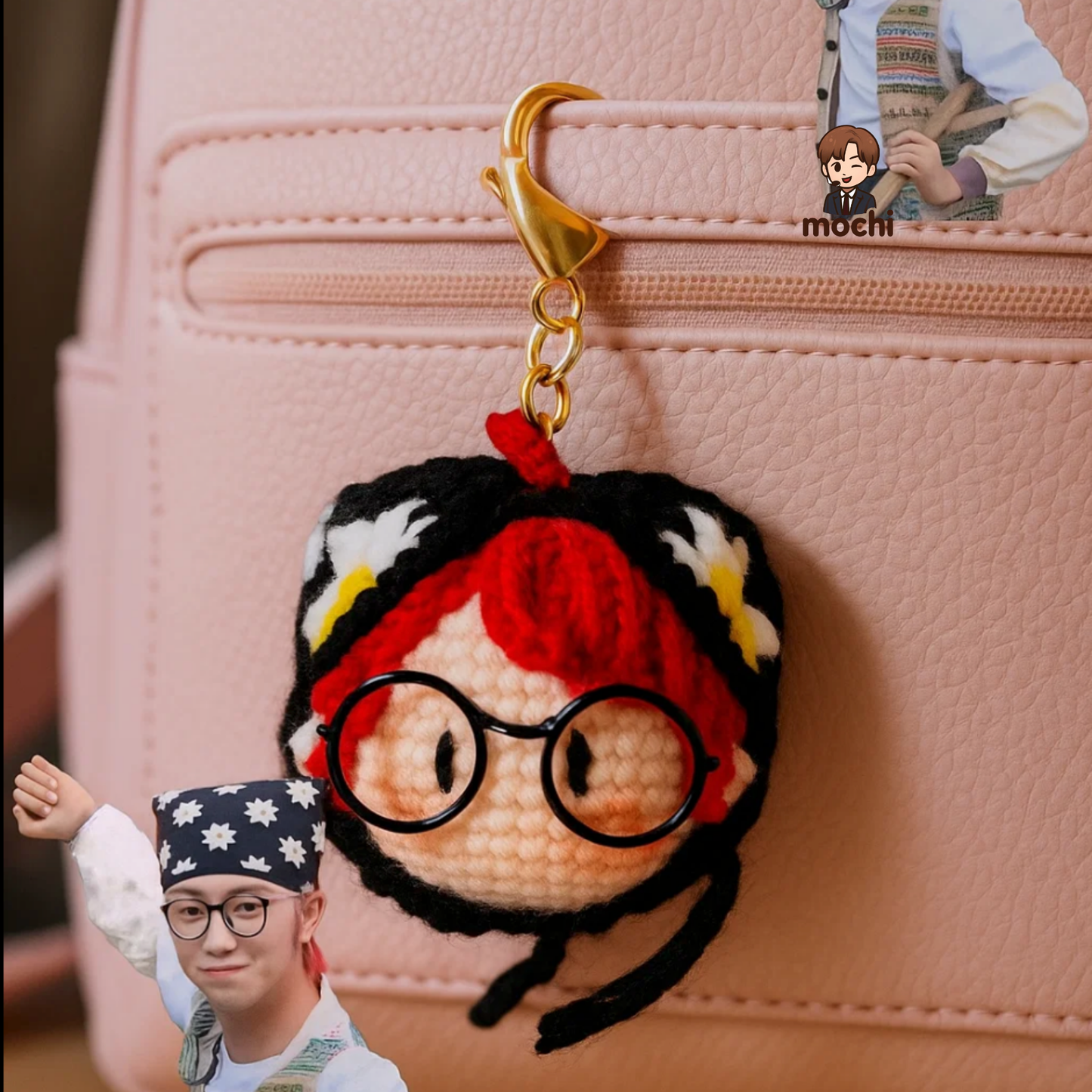 18 pieces gift box inspired by KeychainThe8 in Seventeen Dolls Handmade Plush Doll