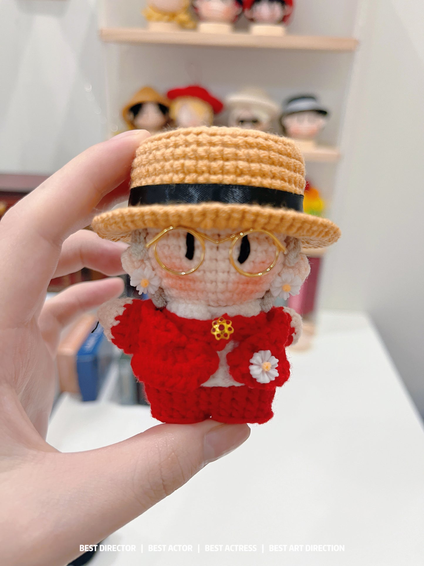 G-DRAGON inspired 4 crochet suits doll
