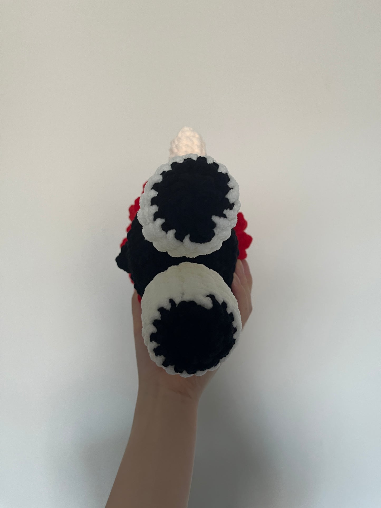 big ruby jennie inspired crochet doll big big big