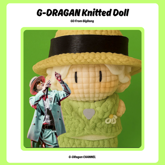 18 pieces gift box inspired by gdragon Keychain Dolls Handmade Plush Doll
