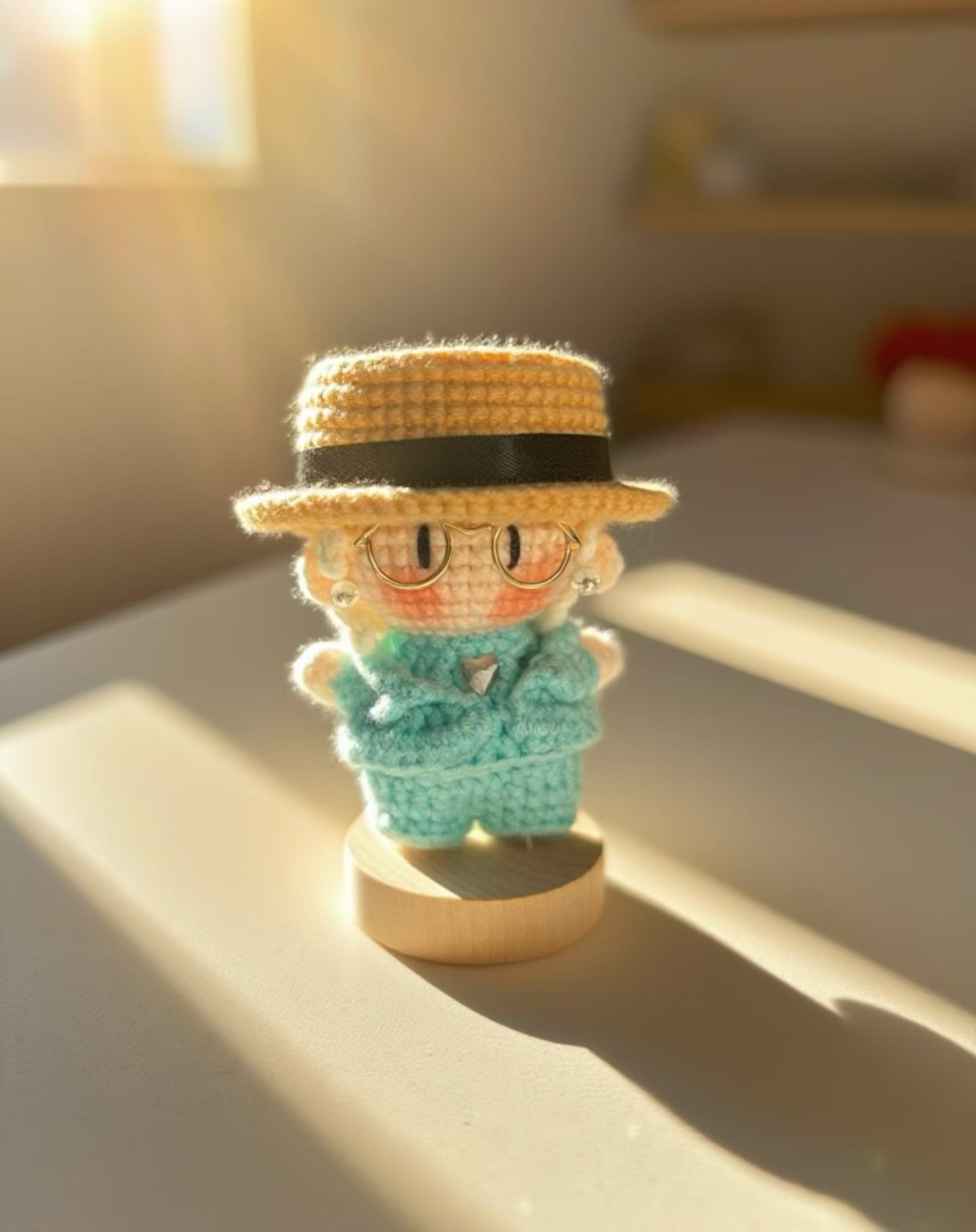 G-DRAGON inspired 4 crochet suits doll