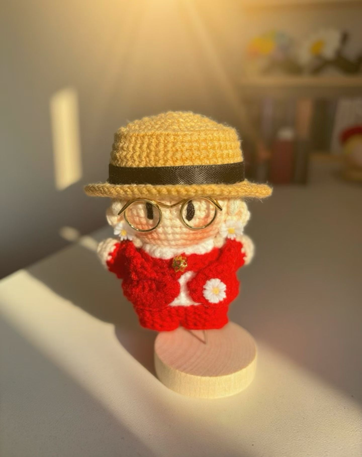 G-DRAGON inspired 4 crochet suits doll