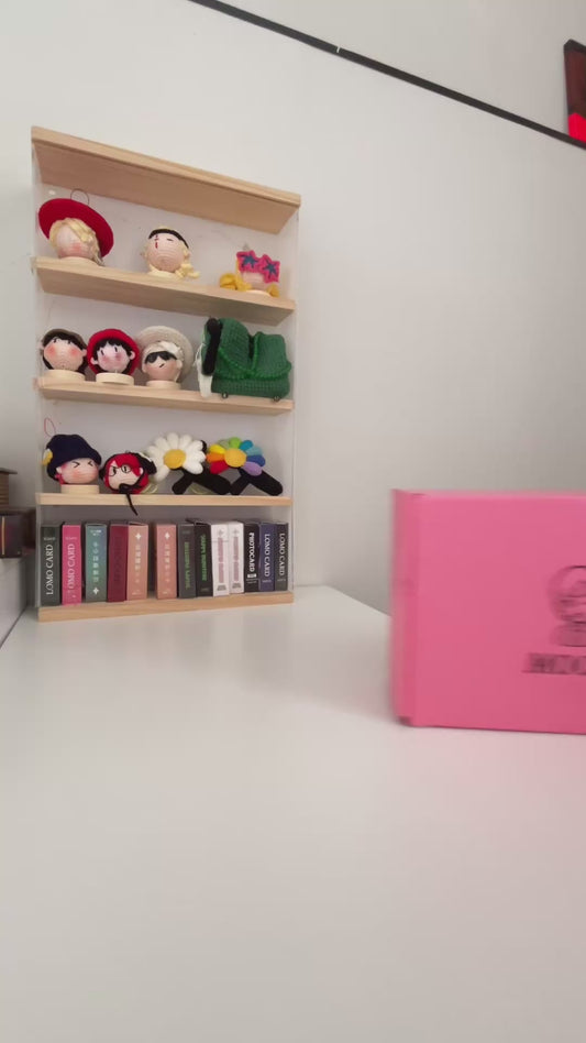 18 pieces gift box inspired by Red Ruby Jennie  Keychain Dolls Handmade Plush Doll