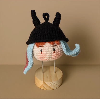 18 pieces gift box inspired by gdragon Keychain Dolls Handmade Plush Doll