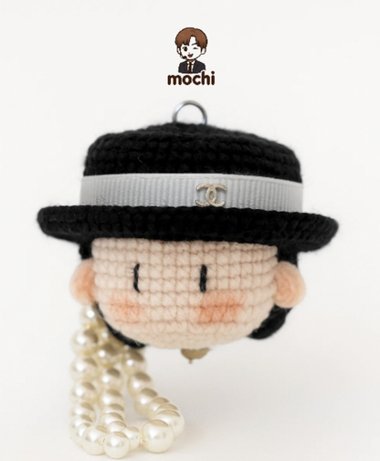 19 pieces gift box inspired by Jennie 2pcs Keychain Dolls Handmade Plush Doll