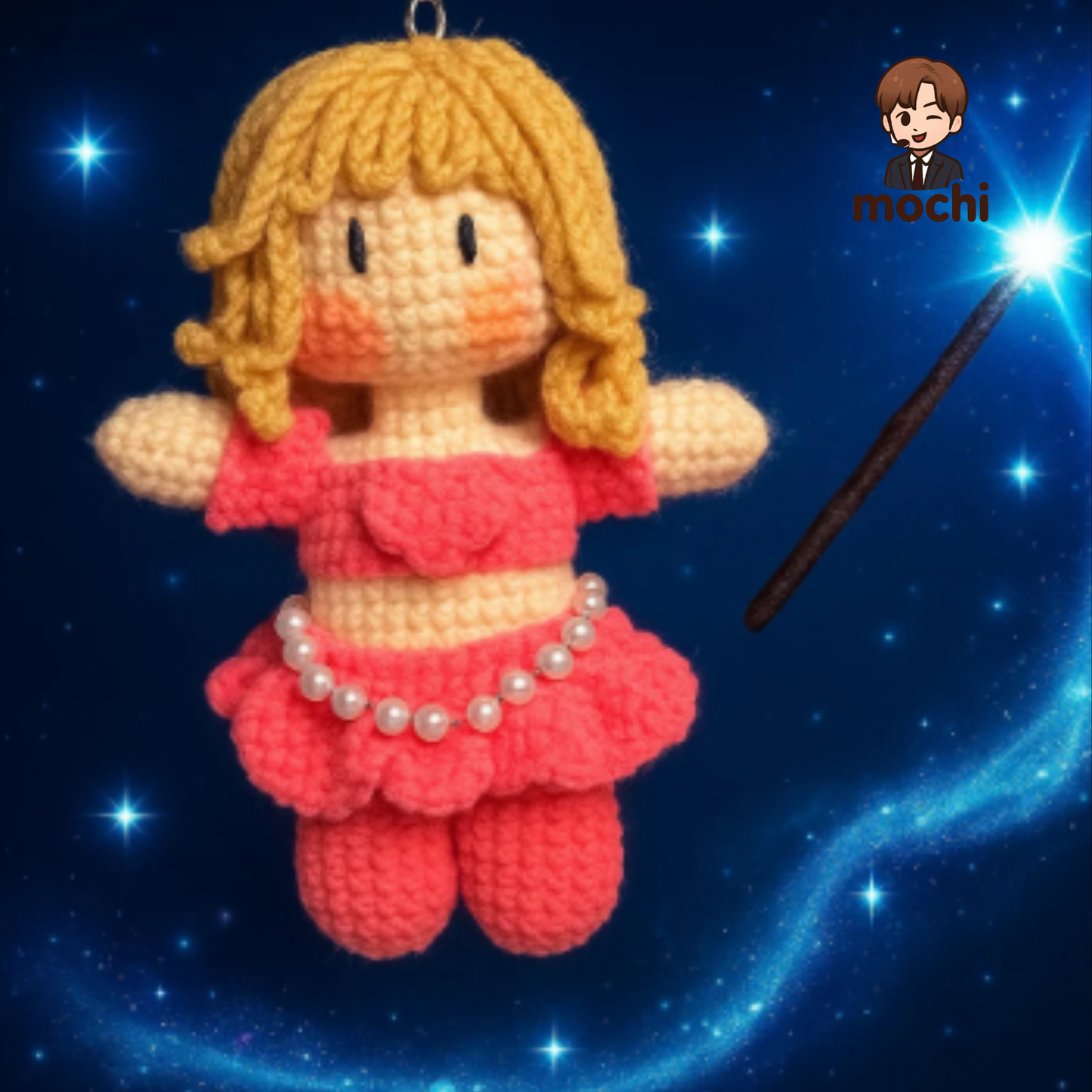 18 pieces gift box inspired by LISA Keychain Dolls Handmade Plush Doll