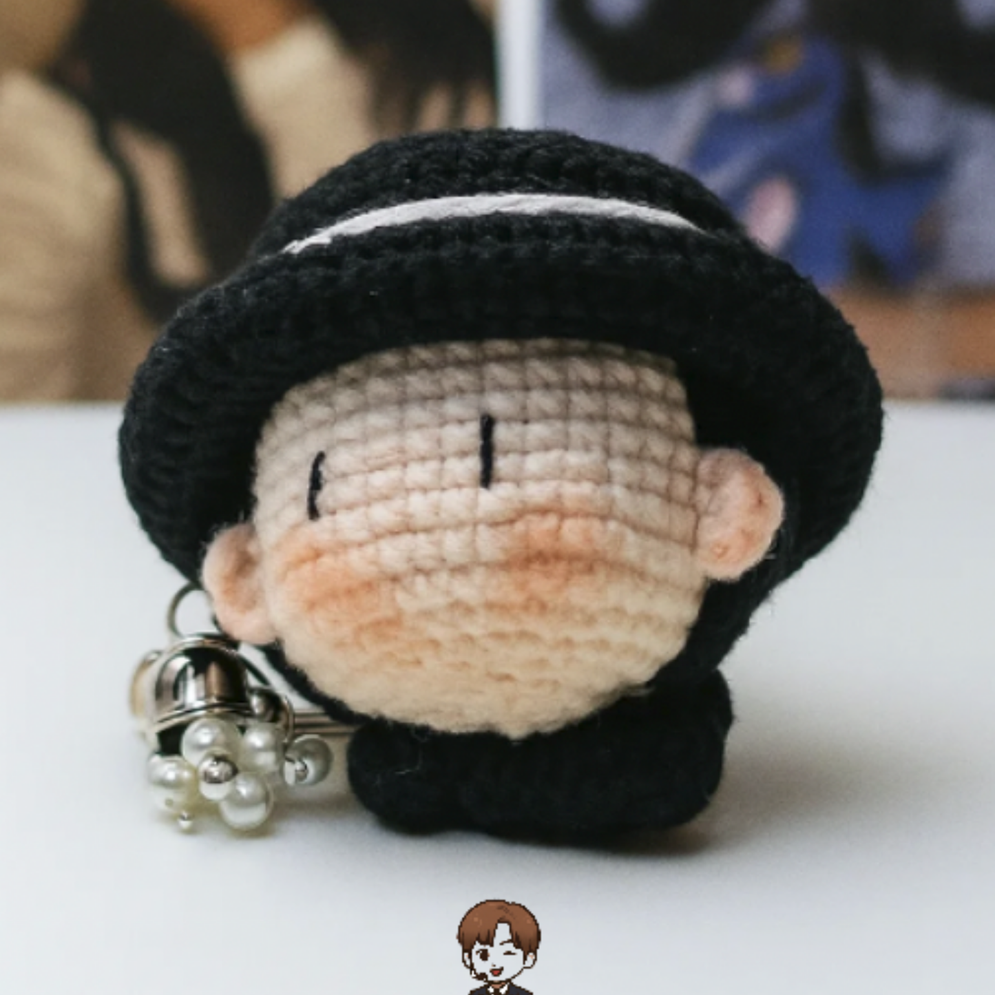 18 pieces gift box inspired by jennie gala look Keychain Dolls Handmade Plush Doll