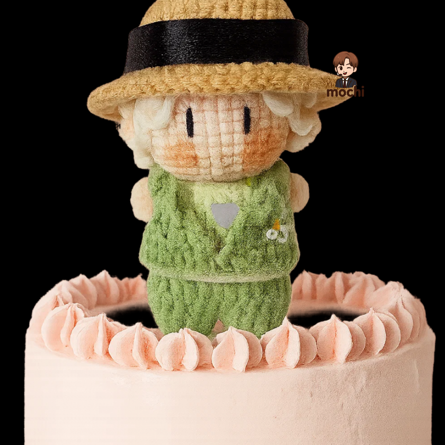 18 pieces gift box inspired by gdragon Keychain Dolls Handmade Plush Doll
