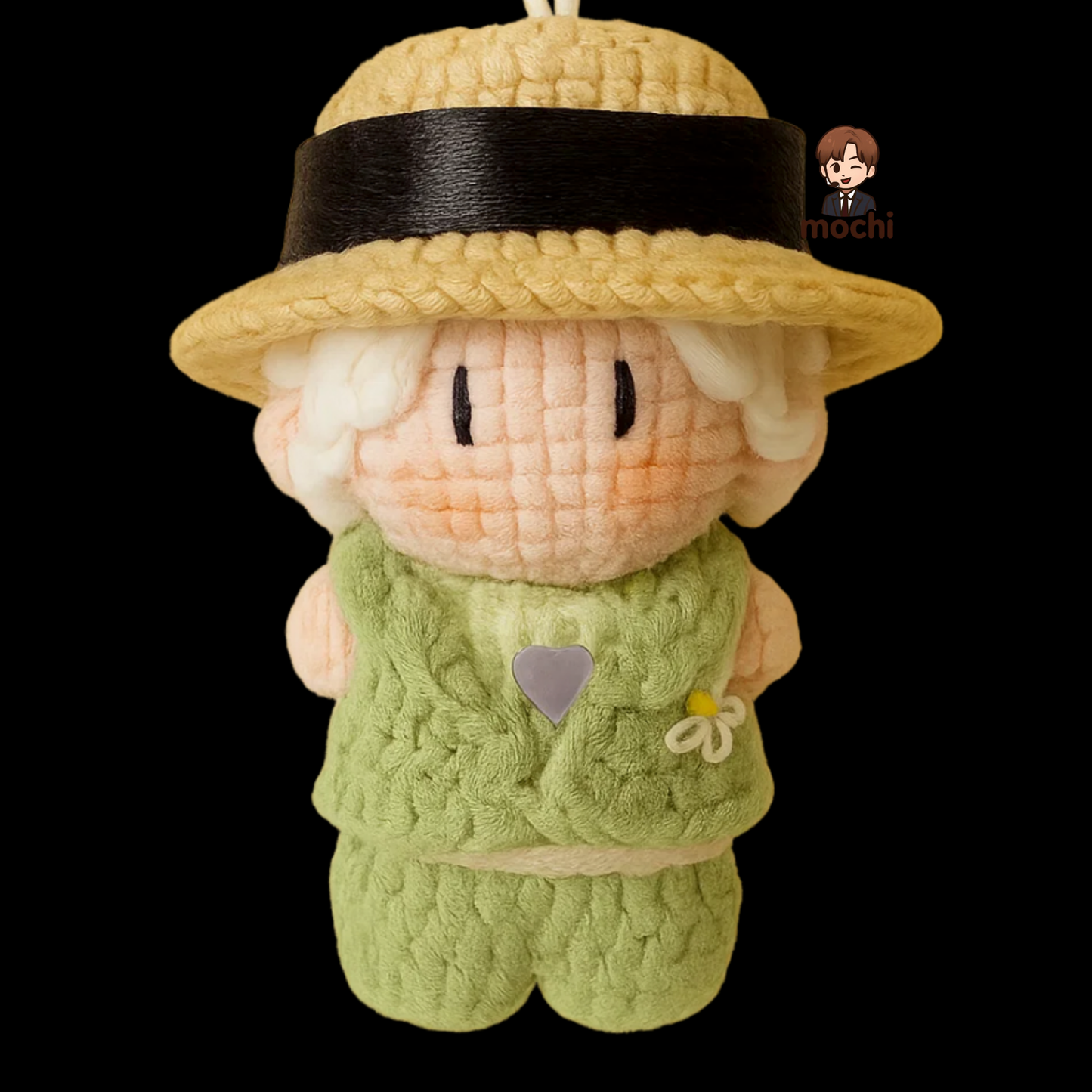 18 pieces gift box inspired by gdragon Keychain Dolls Handmade Plush Doll