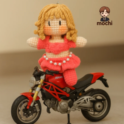 18 pieces gift box inspired by LISA Keychain Dolls Handmade Plush Doll