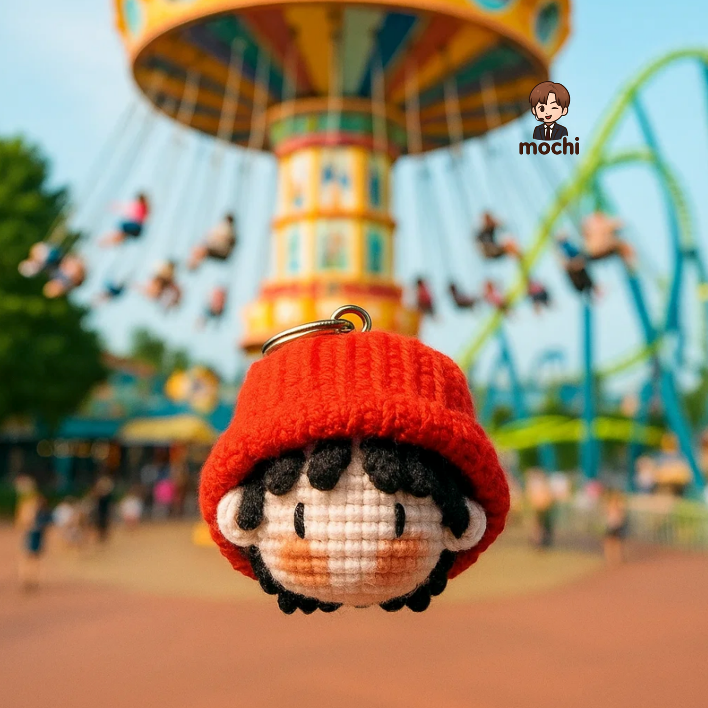 18 pieces gift box inspired by  SCOUPS Keychain Dolls Handmade Plush Doll