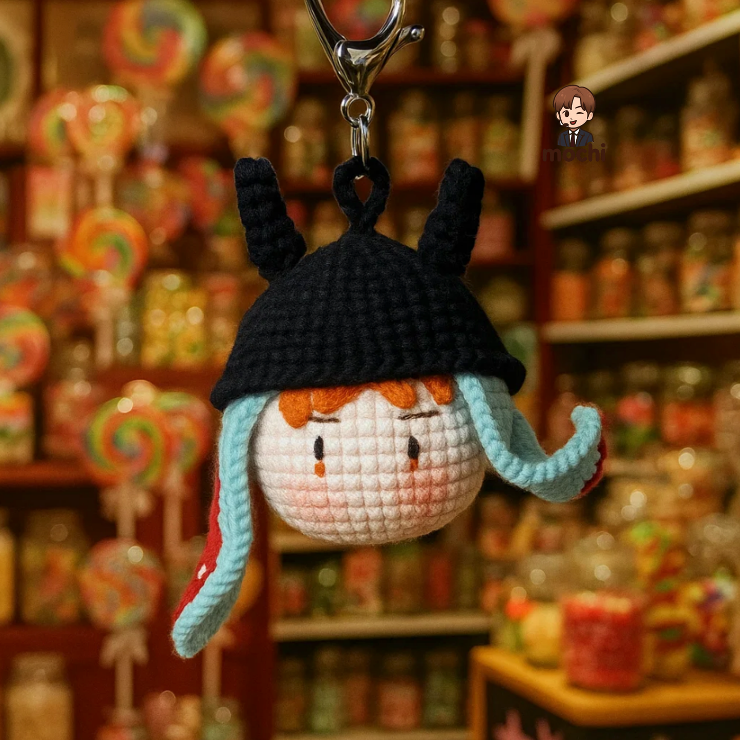 18 pieces gift box inspired by gdragon Keychain Dolls Handmade Plush Doll