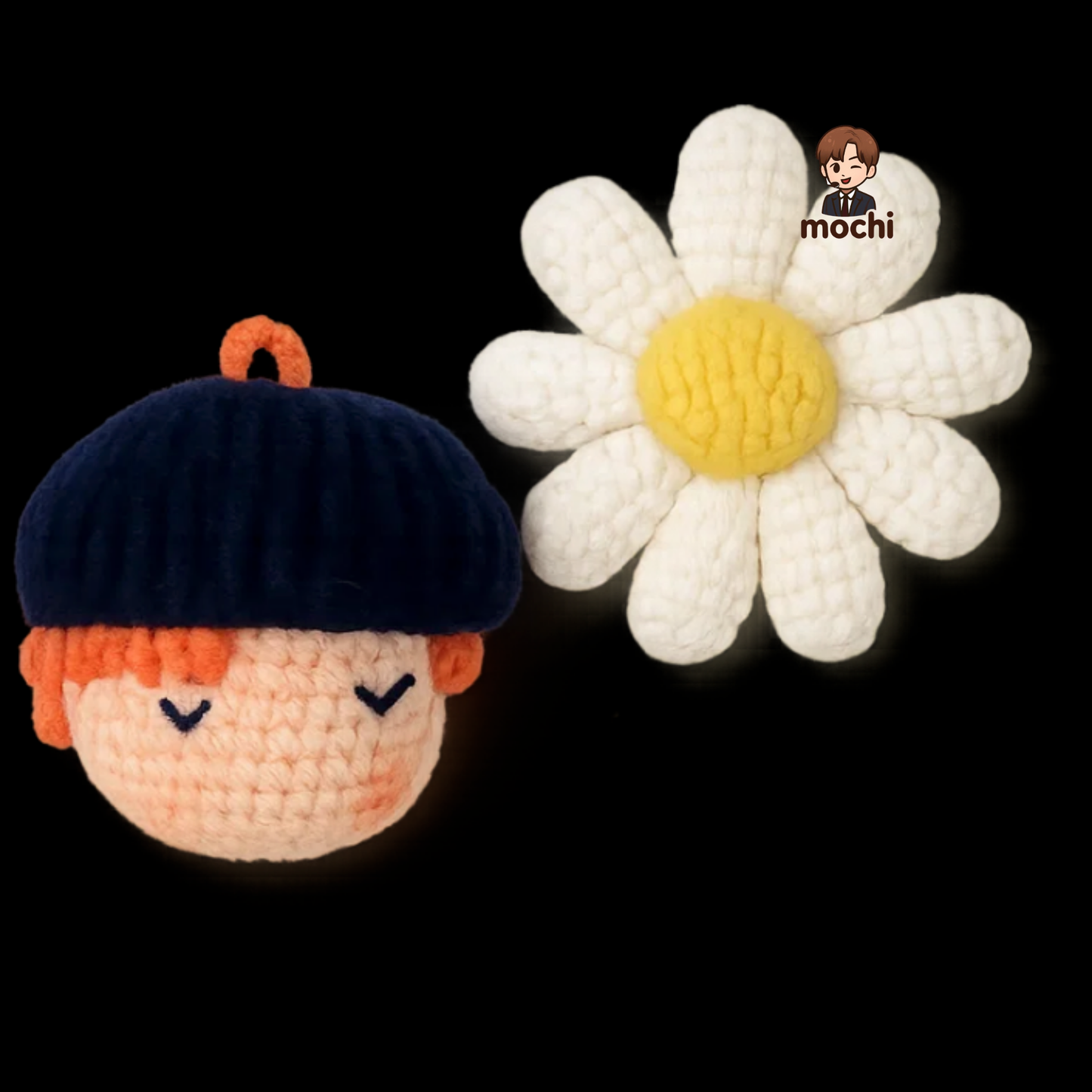 18 pieces gift box inspired by gdragon Keychain Dolls Handmade Plush Doll and bag