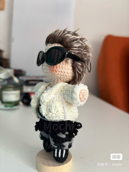 Keychain Dolls Handmade Plush Doll inspired by  cortis Martin mic drop