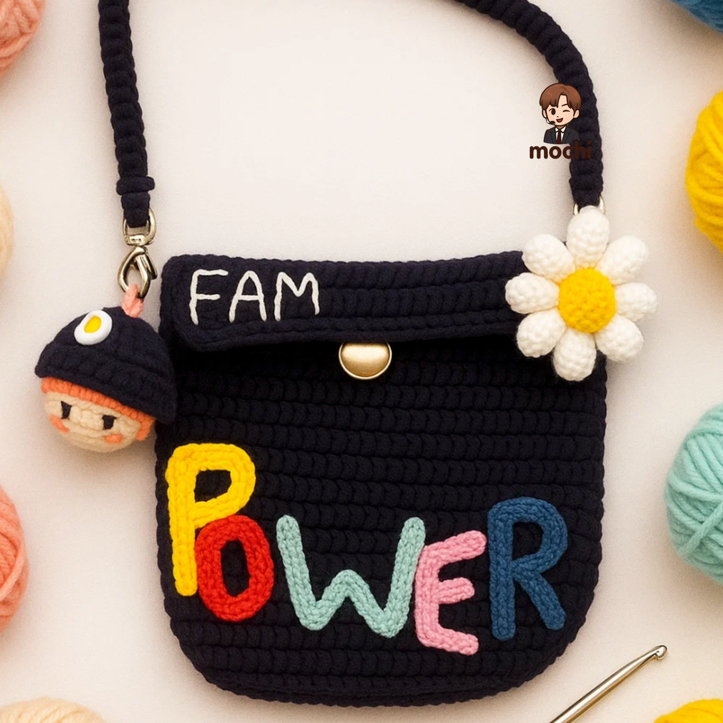 18 pieces gift box inspired by gdragon Keychain Dolls Handmade Plush Doll and bag