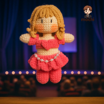 18 pieces gift box inspired by LISA Keychain Dolls Handmade Plush Doll