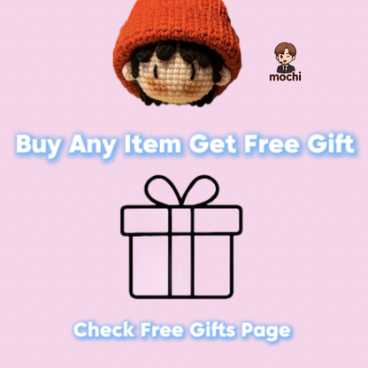 18 pieces gift box inspired by  SCOUPS Keychain Dolls Handmade Plush Doll