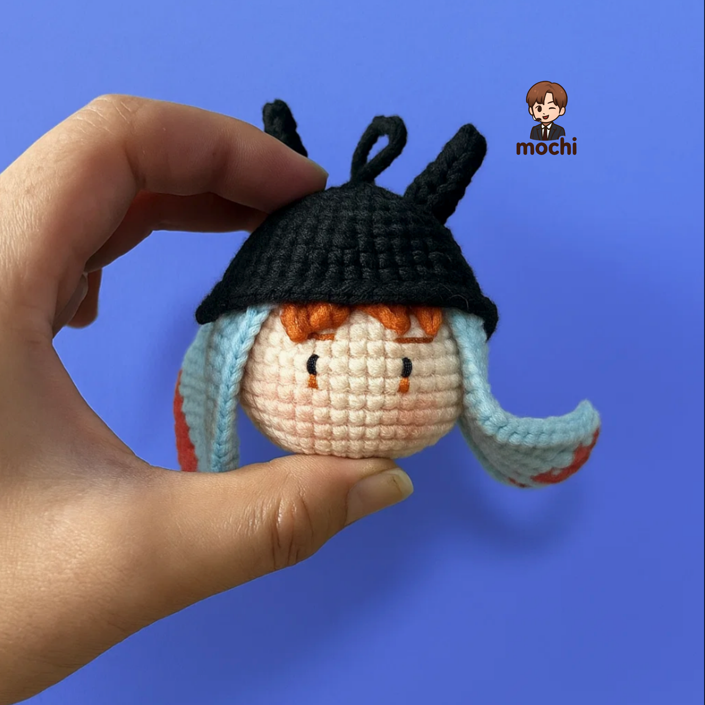 20 pieces gift box inspired by gdragon 3pcs Keychain Dolls Handmade Plush Doll