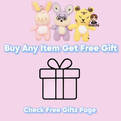 18 pieces gift box inspired by seventeen 3 CpsKeychain Dolls Handmade Plush Doll