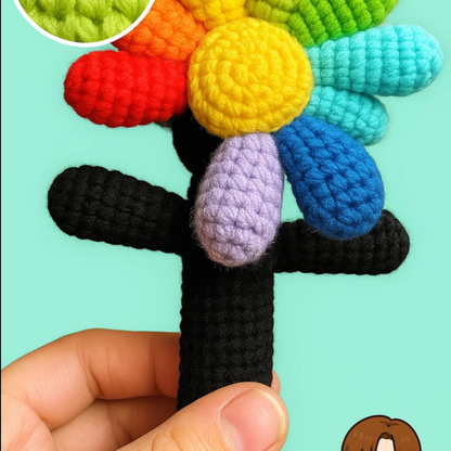 18 pieces gift box inspired by gdragon little daisy Keychain Dolls Handmade Plush Doll