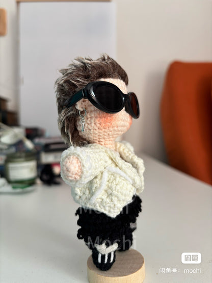 Keychain Dolls Handmade Plush Doll inspired by  cortis Martin mic drop