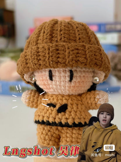 Keychain Dolls Handmade Plush Doll inspired by  lngshot ohyul moonwalkin’