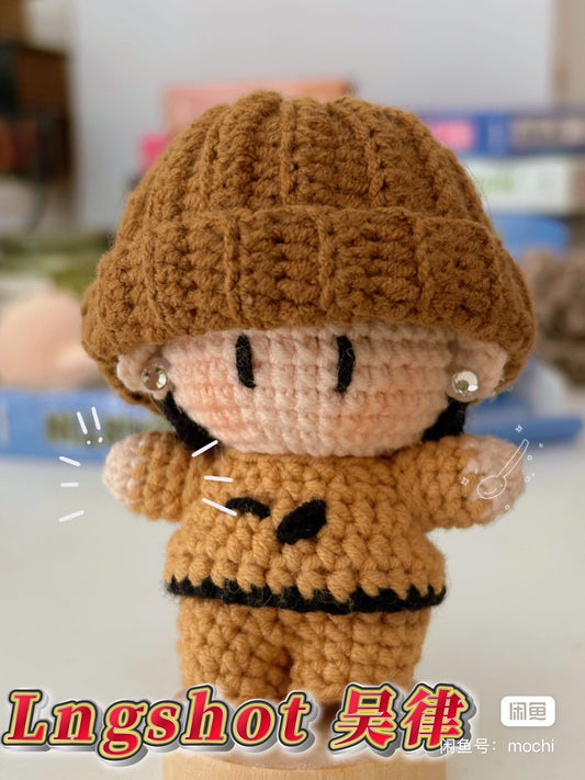 Keychain Dolls Handmade Plush Doll inspired by  lngshot ohyul moonwalkin’