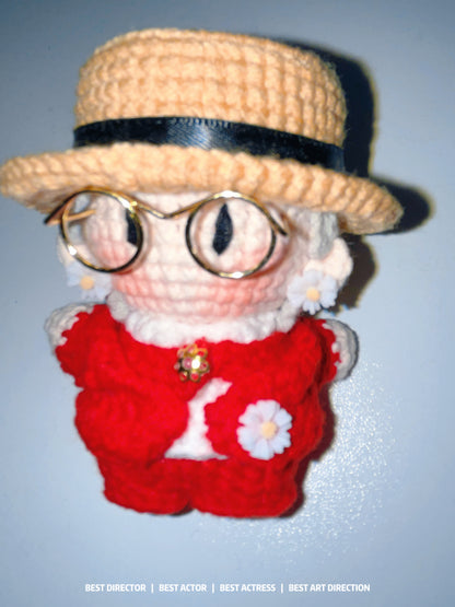 18 pieces gift box inspired by  red G-DRAGON Keychain Dolls Handmade Plush Doll