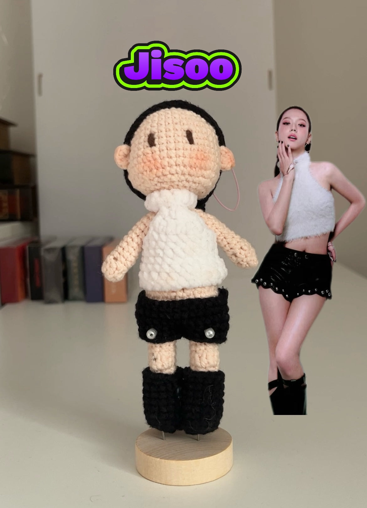 30 pieces gift box inspired by  blackpink Keychain Dolls Handmade Plush Doll