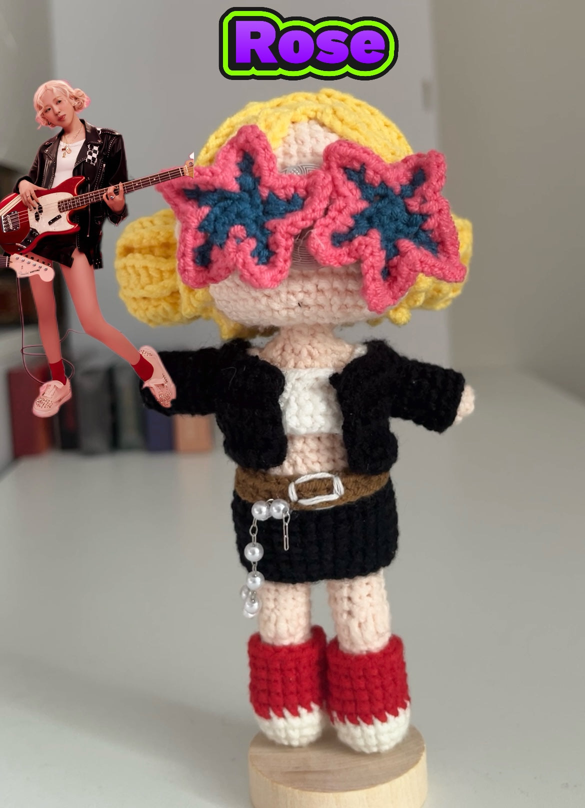 30 pieces gift box inspired by  blackpink Keychain Dolls Handmade Plush Doll