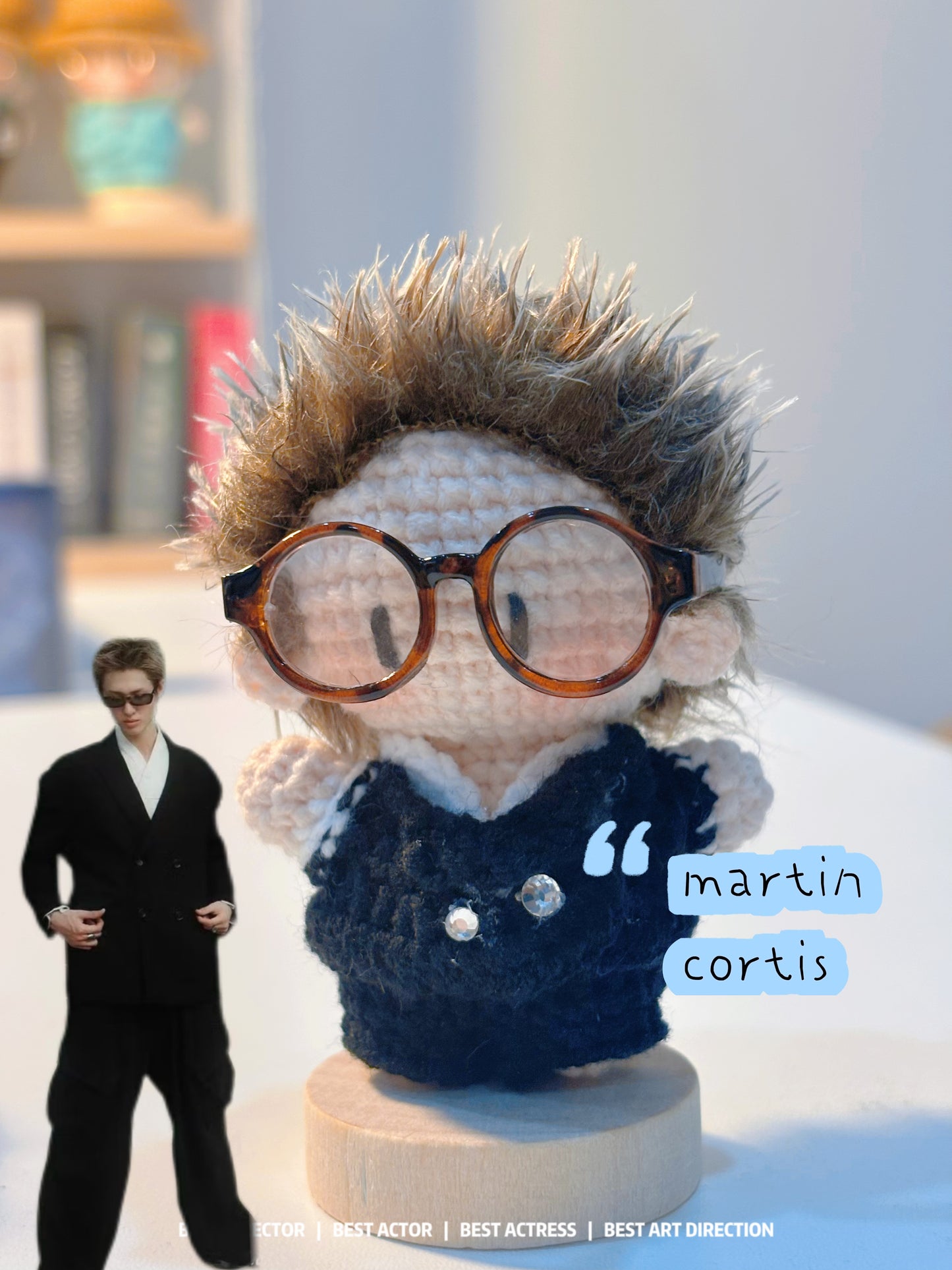 18 pieces gift box inspired bymartin cortis  Keychain Dolls Handmade Plush Doll