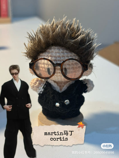 Keychain Dolls Handmade Plush Doll inspired by  cortis