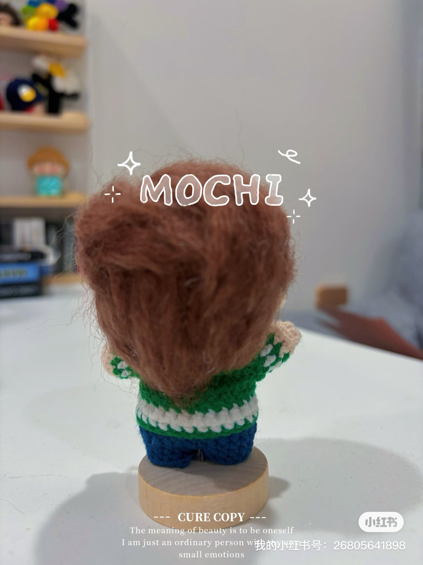 18 pieces gift box inspired by James cortis  Keychain Dolls Handmade Plush Doll