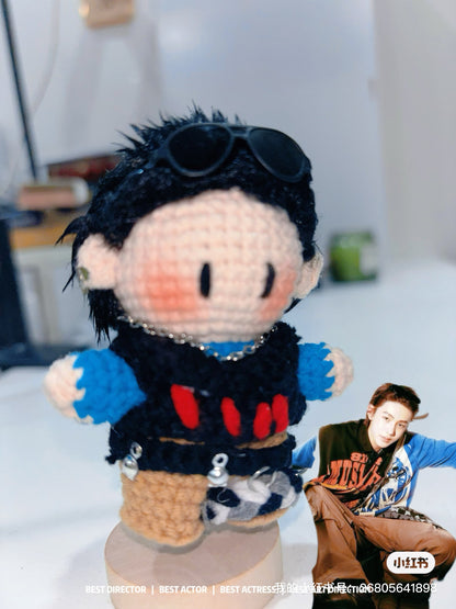 Keychain Dolls Handmade Plush Doll inspired by  cortis