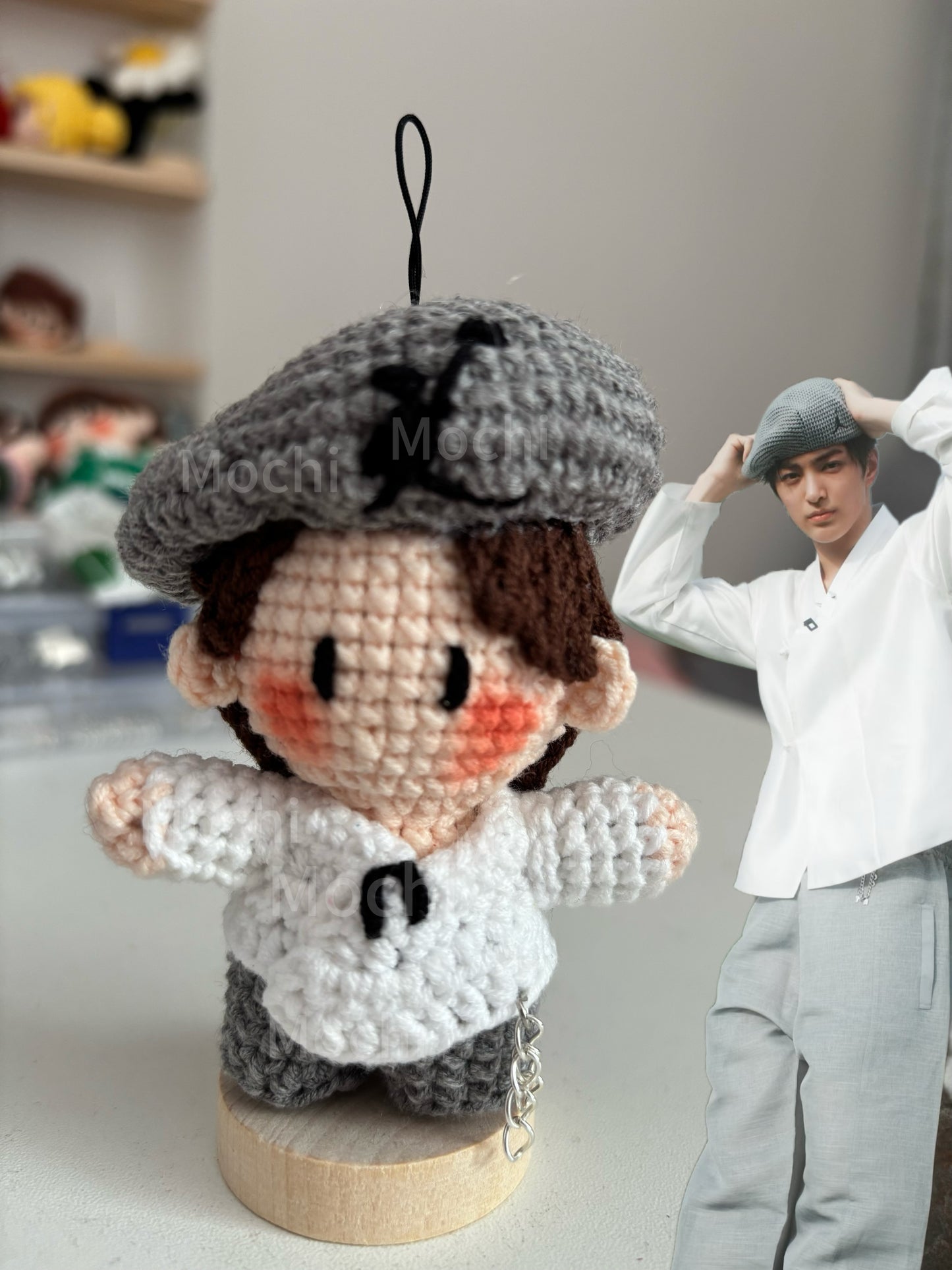 Keychain Dolls Handmade Plush Doll inspired by  cortis