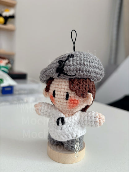 Keychain Dolls Handmade Plush Doll inspired by  cortis