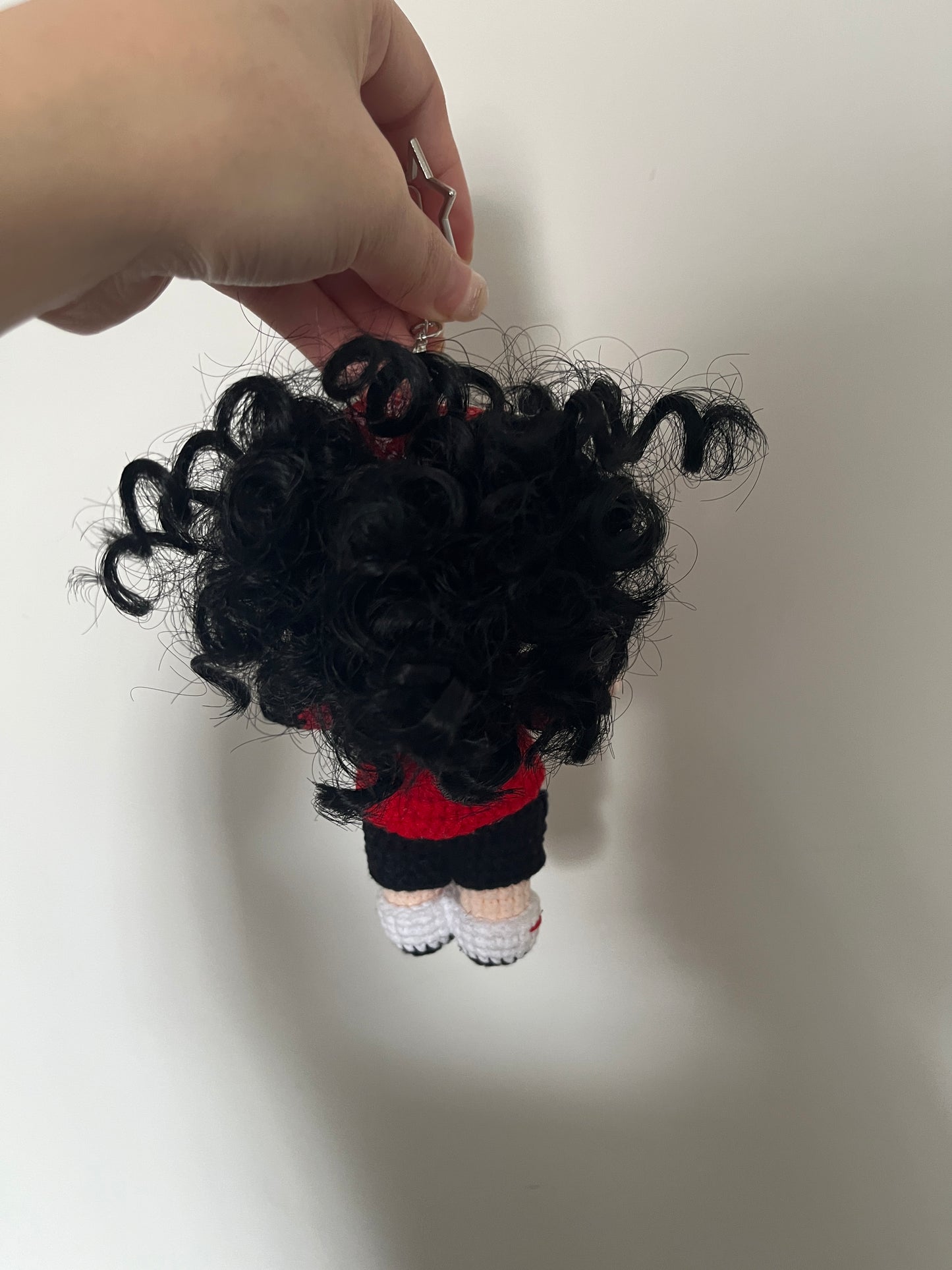 Keychain Dolls Handmade Plush Doll inspired by  babymonster ahyeon