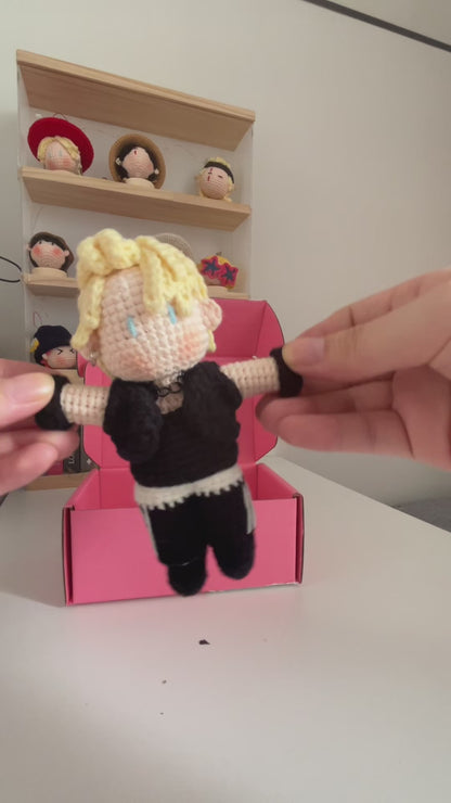 18 pieces gift box inspired by NIKI Keychain Dolls Handmade Plush Doll